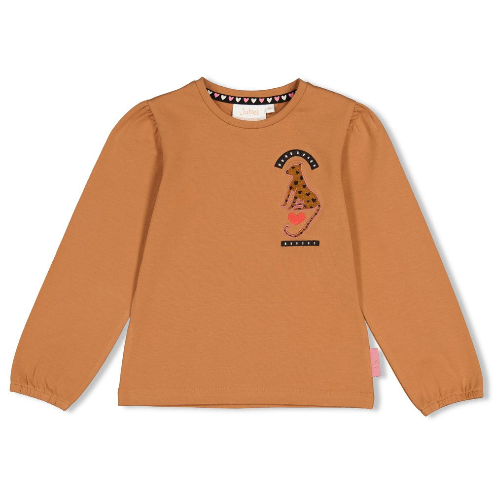Jubel - T-shirt camel back print City Chic