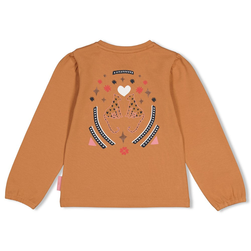 Jubel - T-shirt camel back print City Chic