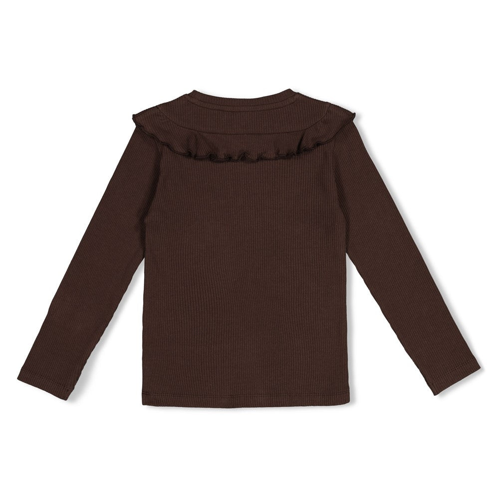 Jubel - T-shirt brun City Chic