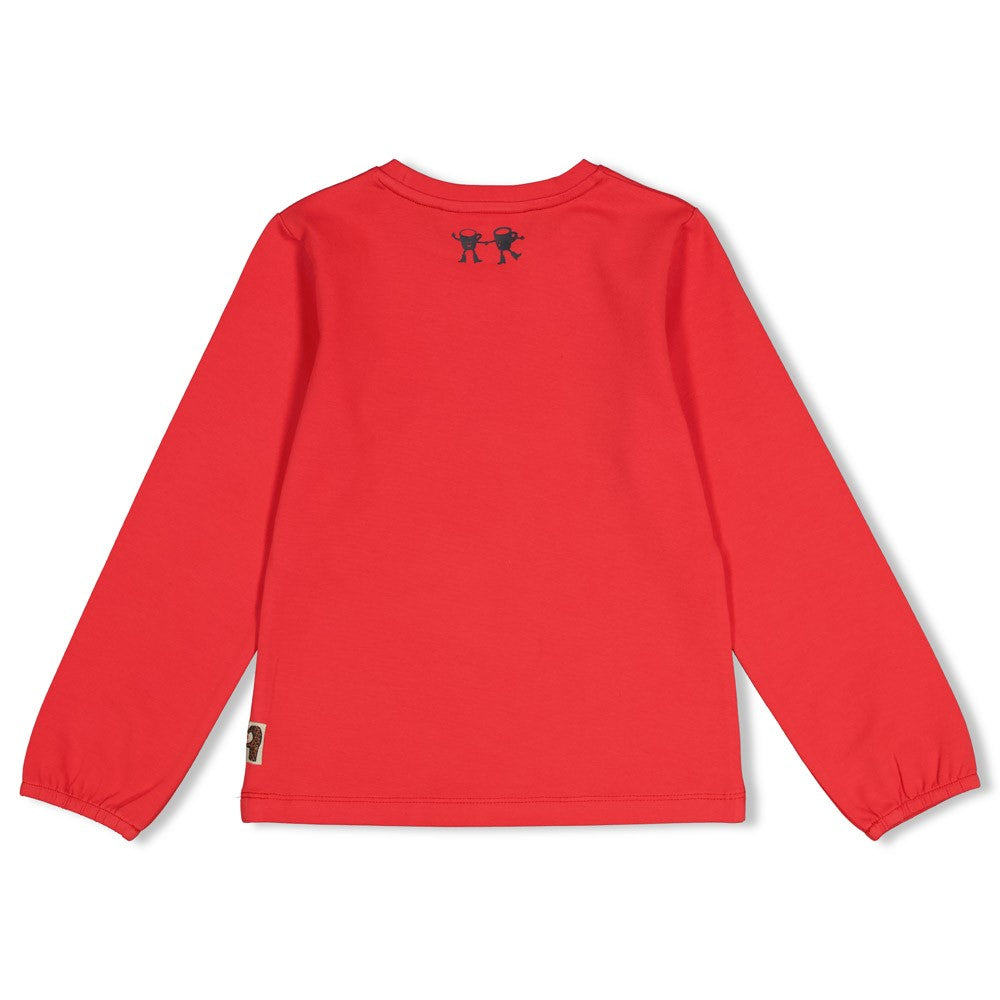 Jubel - T-shirt rouge City Chic
