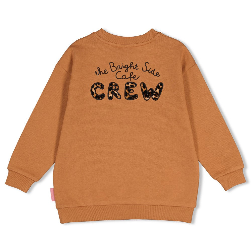 Jubel - Sweat camel backprint City Chic