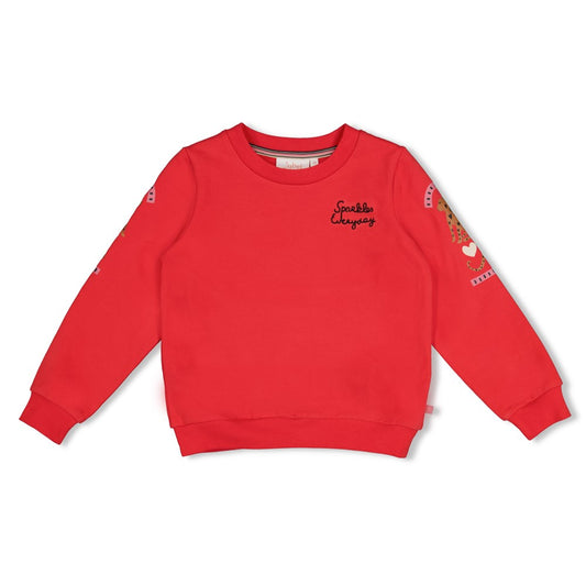 Jubel - Sweat rouge City Chic