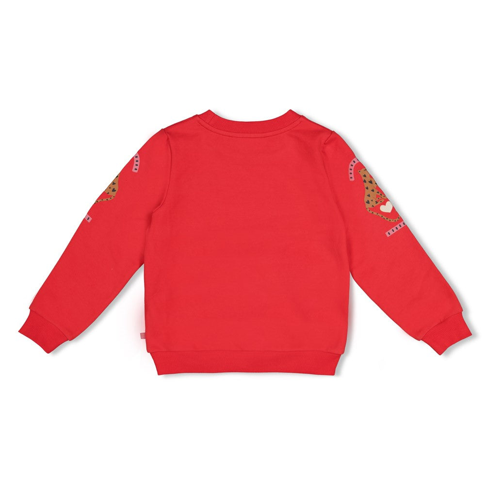 Jubel - Sweat rouge City Chic