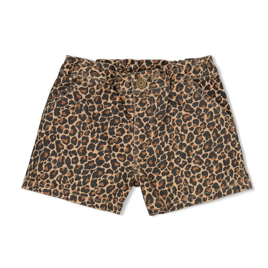 Jubel - City Chic Leoparden-Shorts