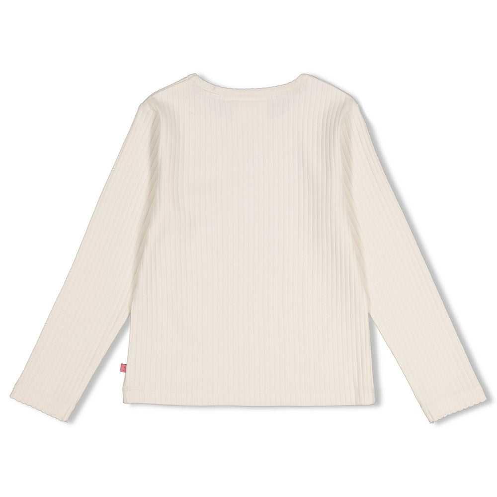 Jubel - T-shirt off white Moon Flowers