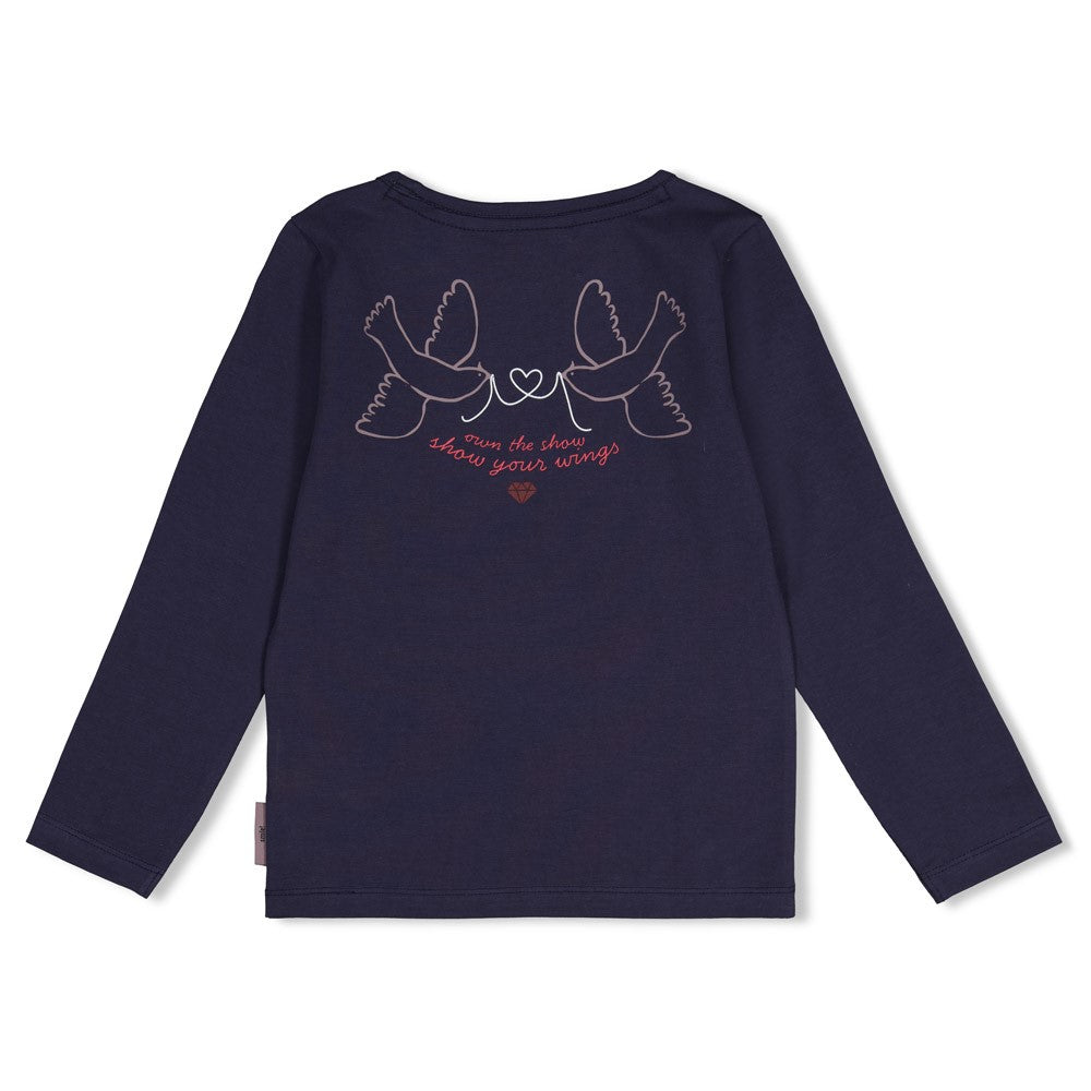 Jubel - T-shirt navy backprint Daily Princess