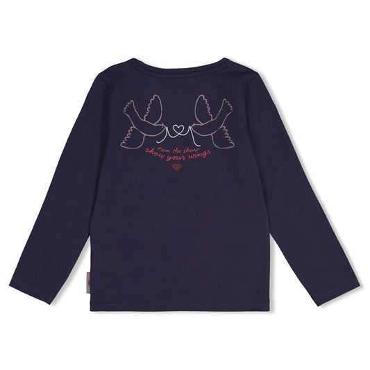 Jubel - T-shirt navy backprint Daily Princess