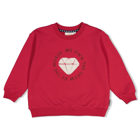 Jubel - Sweat cerise Daily Princess