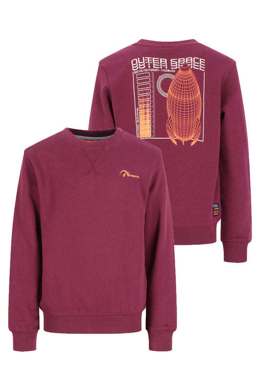 Tygo & Vito - Sudadera Merlot PLATA