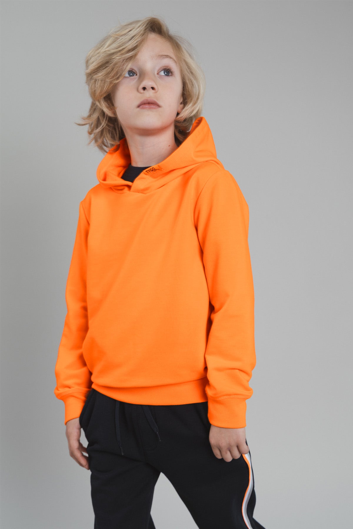 Tygo & Vito - Sweat à capuche Orange Clownfish HANK
