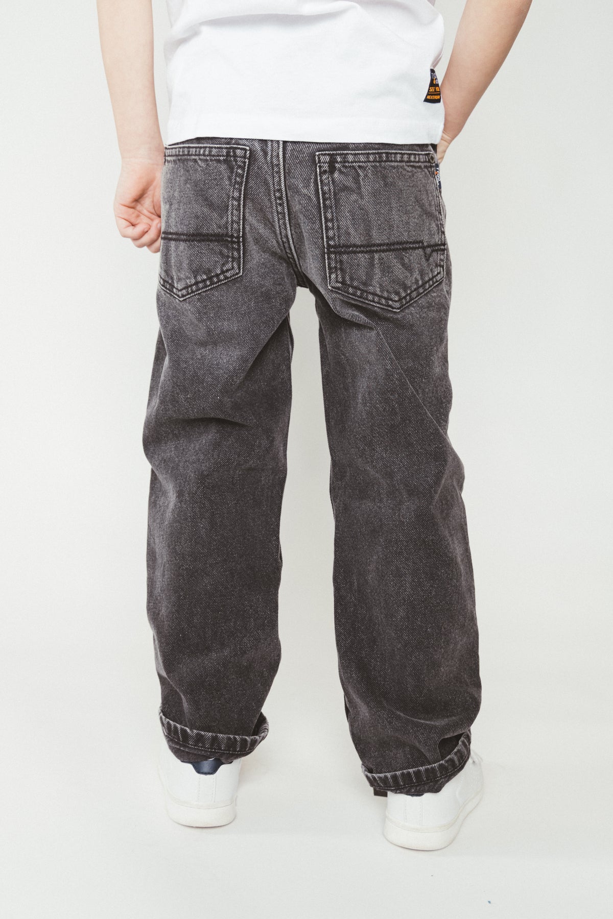 Tygo & Vito - Jean loose fit Mid Grey Denim LEX