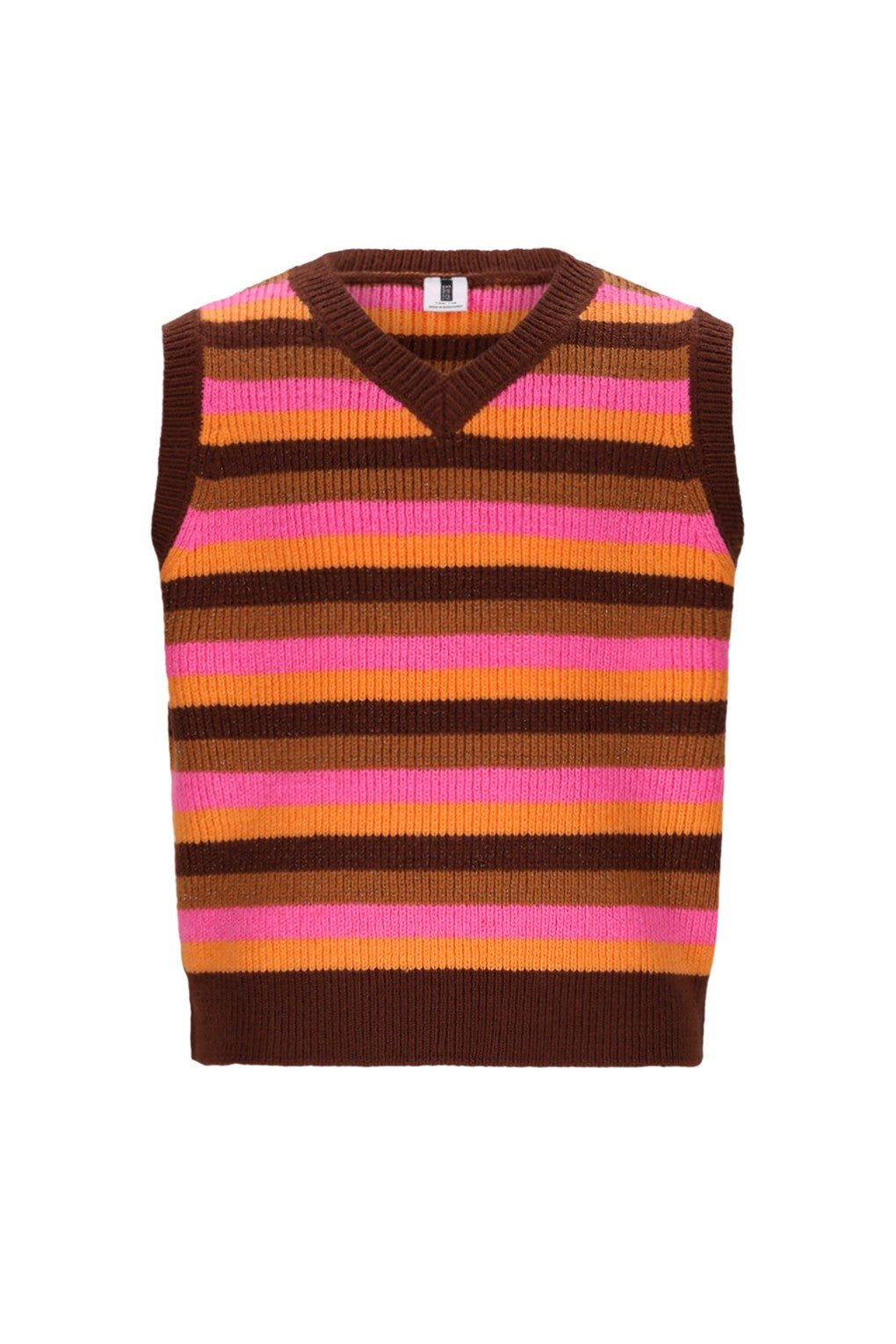 B.Nosy - Pull sans manche tangerine Gladys