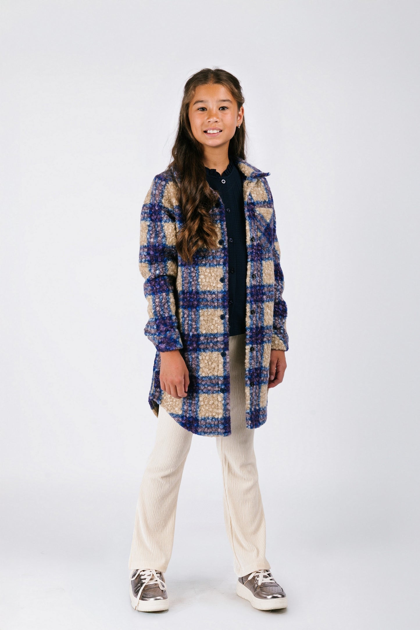 B.Nosy - Chemise longue Clematis Blue Bianca