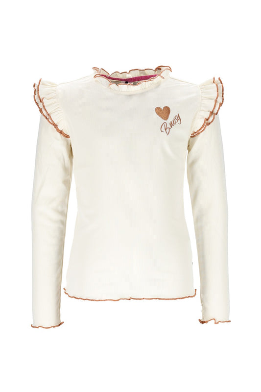 B.Nosy - T-shirt écru Tonya
