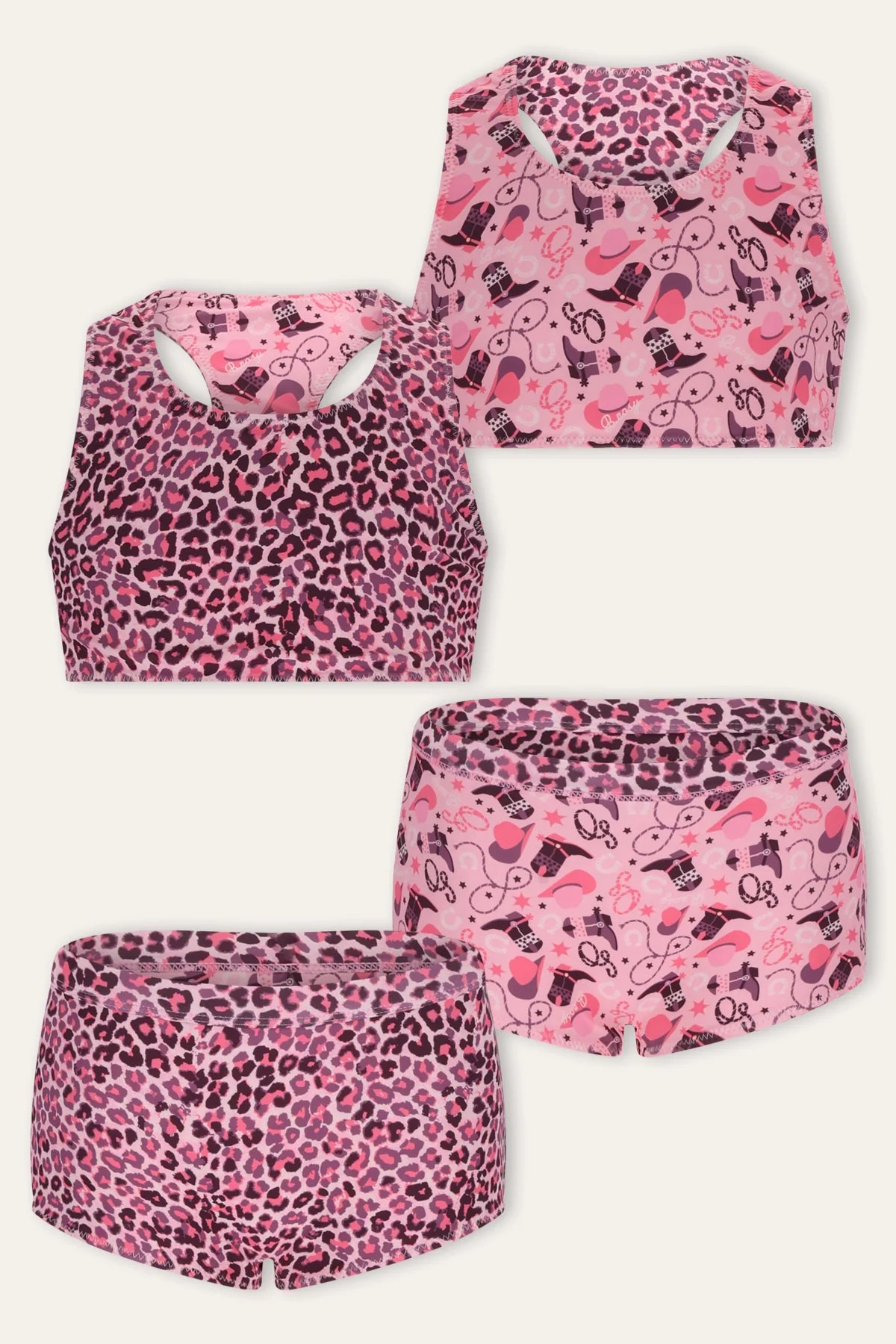 B.Nosy - Bikini Blush Leopard Winona