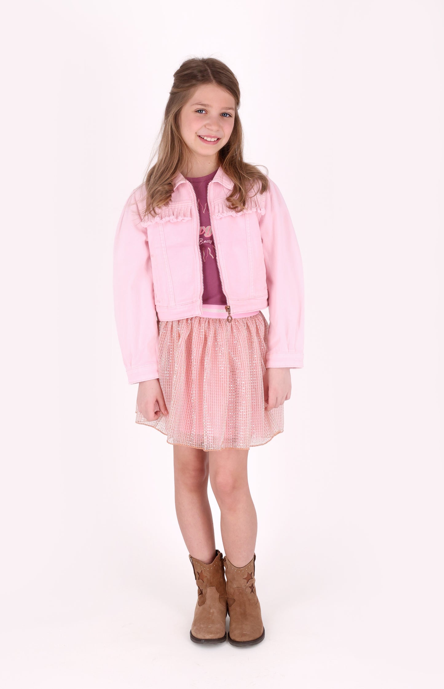 B.Nosy - Tulpenhouten T-shirt van Tammy