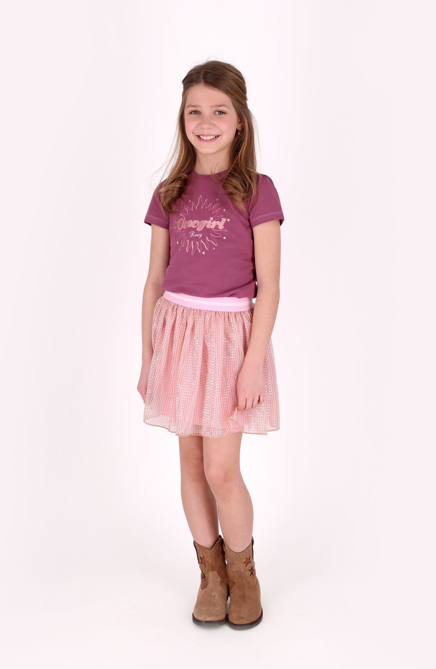 B.Nosy - Tulpenhouten T-shirt van Tammy