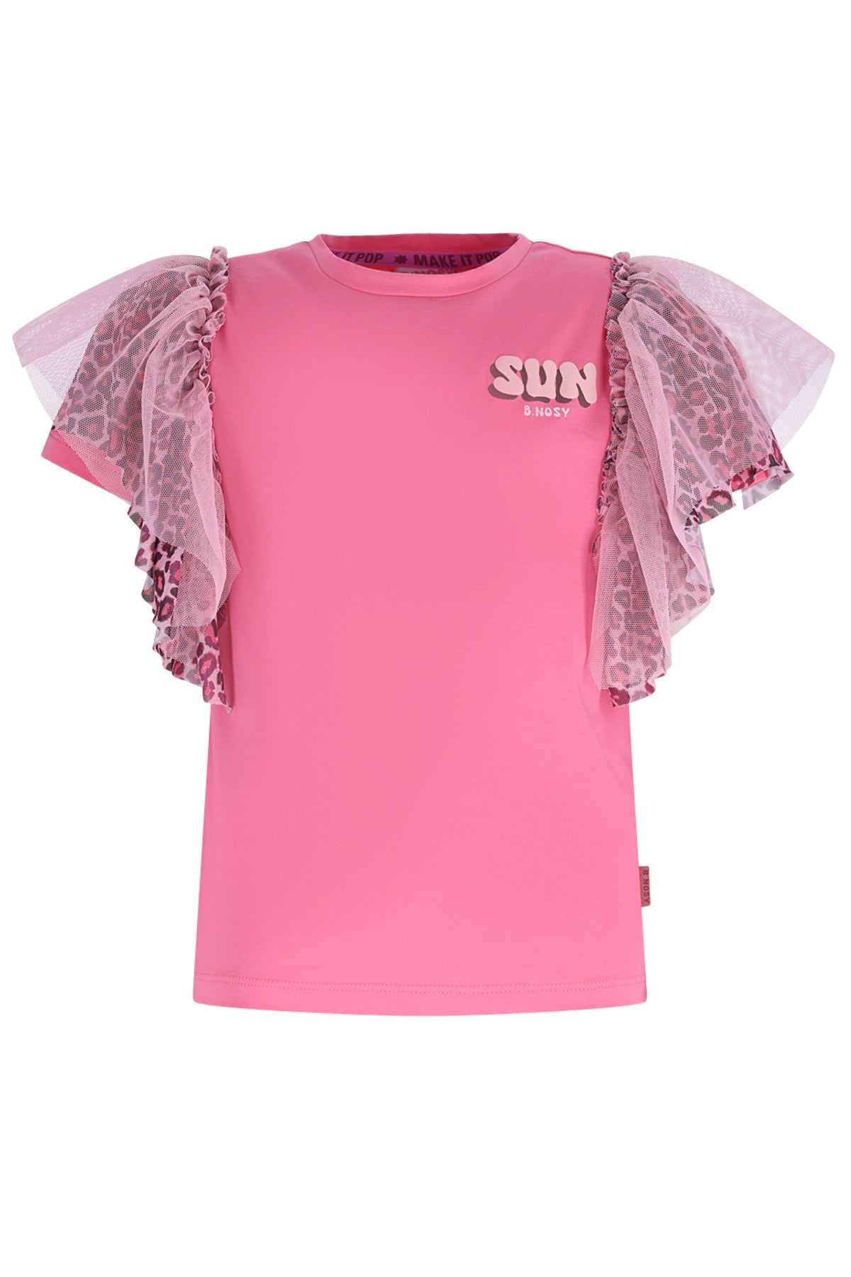 B.Nosy - T-shirt pink lemonade Tora