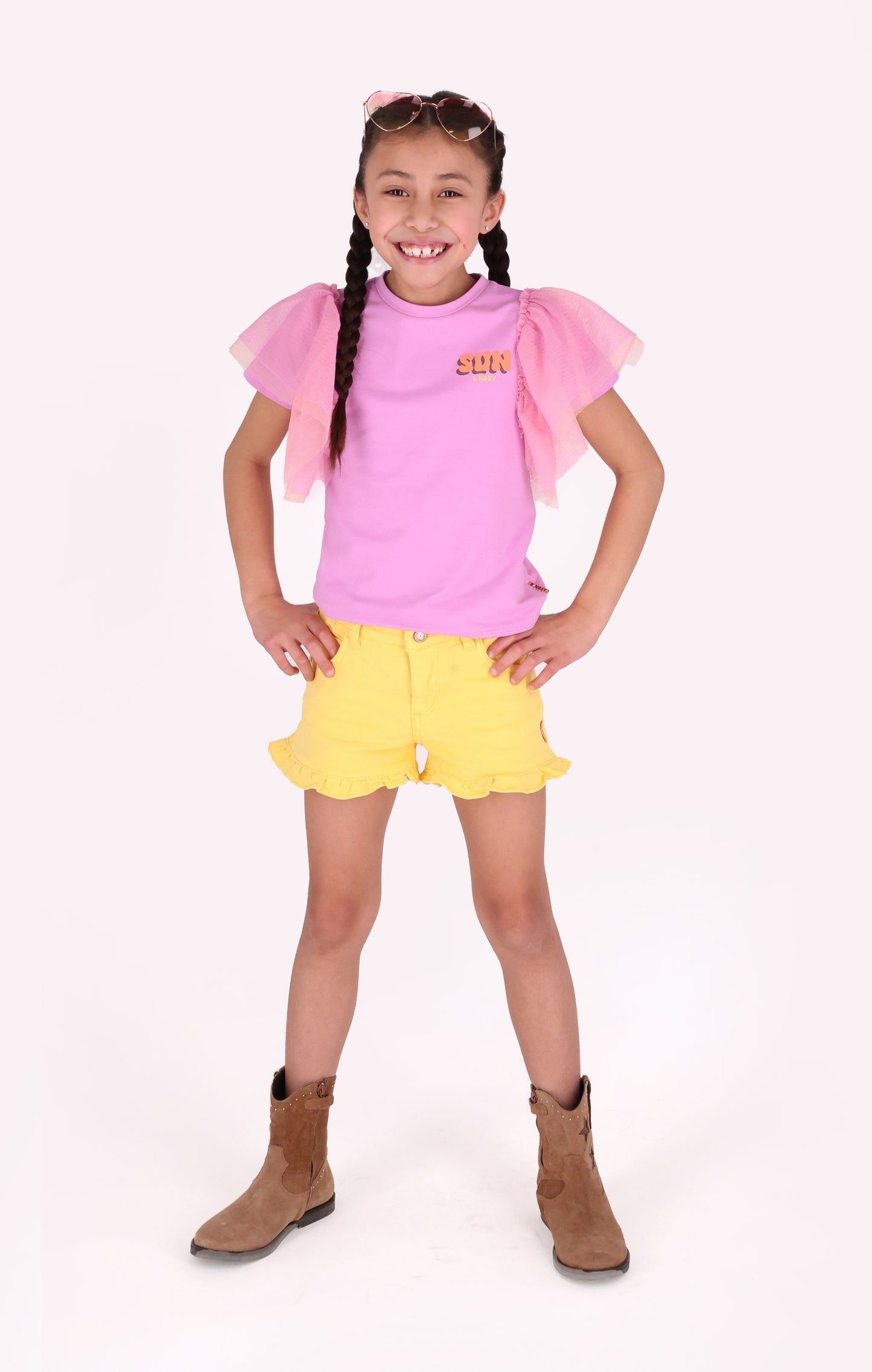 B.Nosy - T-shirt violet Tora