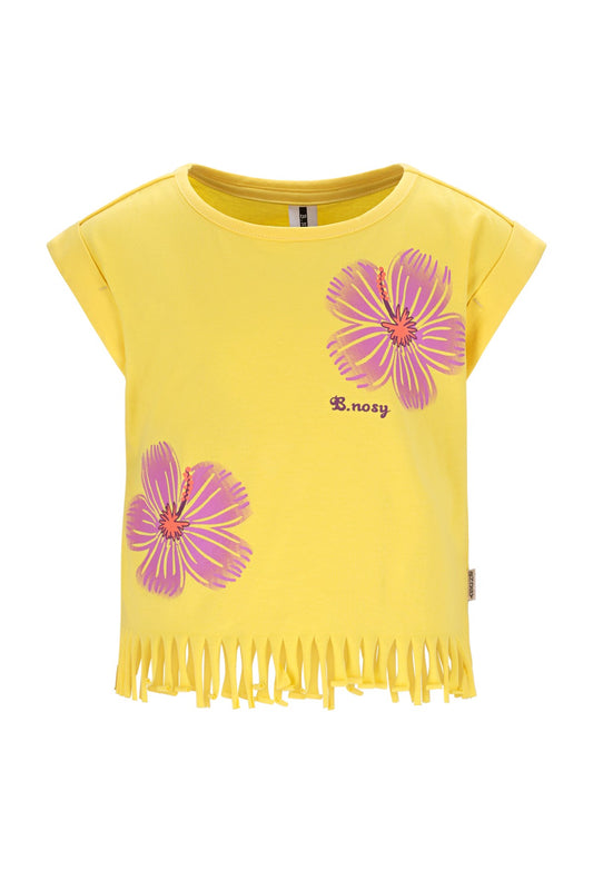 B.Nosy - T-shirt à franges Aspen Gold Tikki