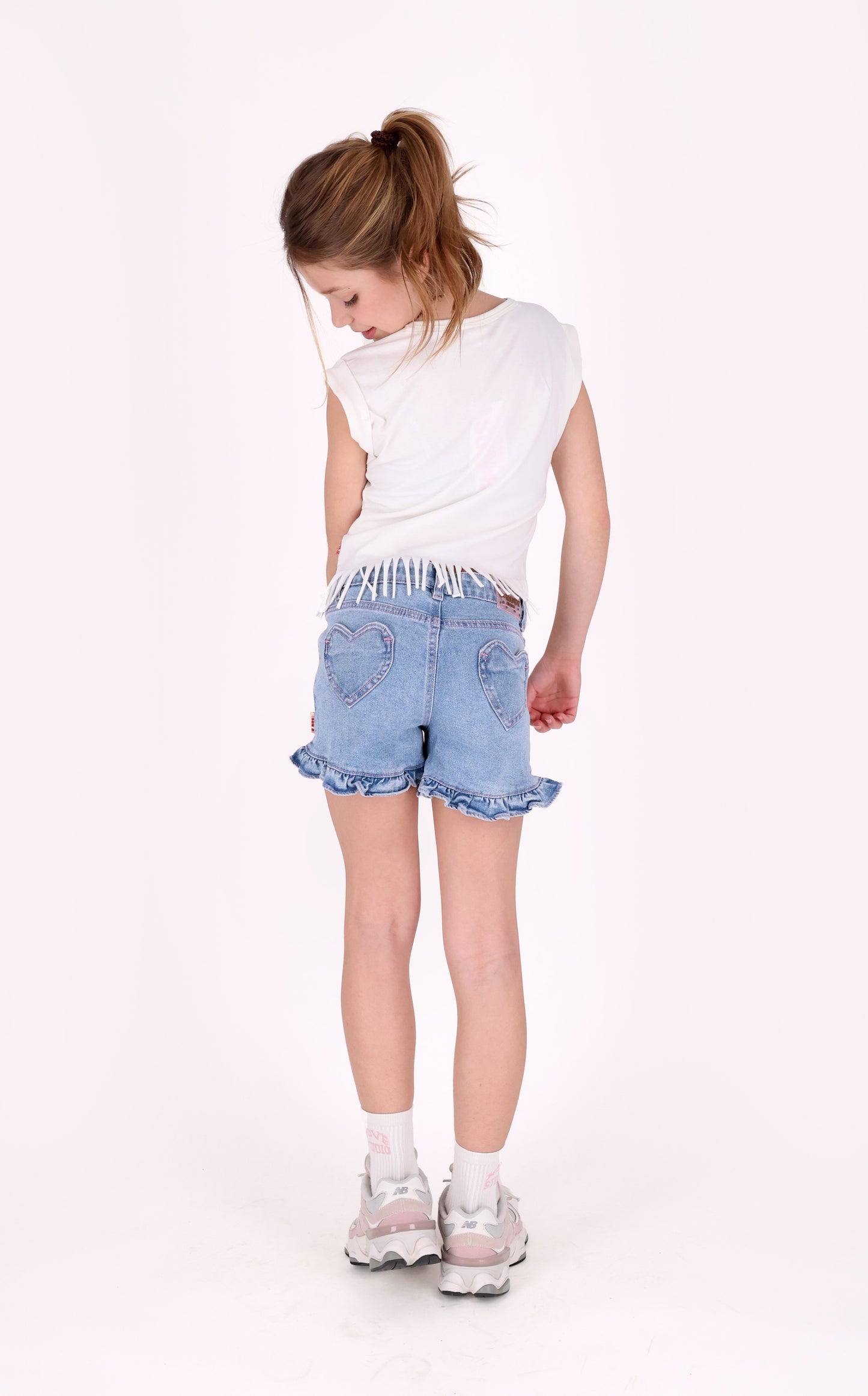 B.Nosy - Short light denim Portia