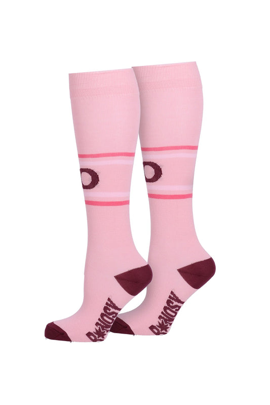 B.Nosy - Chaussettes haute pink lemonade Missy