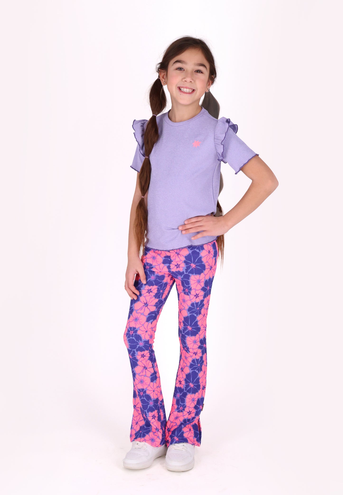 B.Nosy - T-shirt Periwinkle Tessa