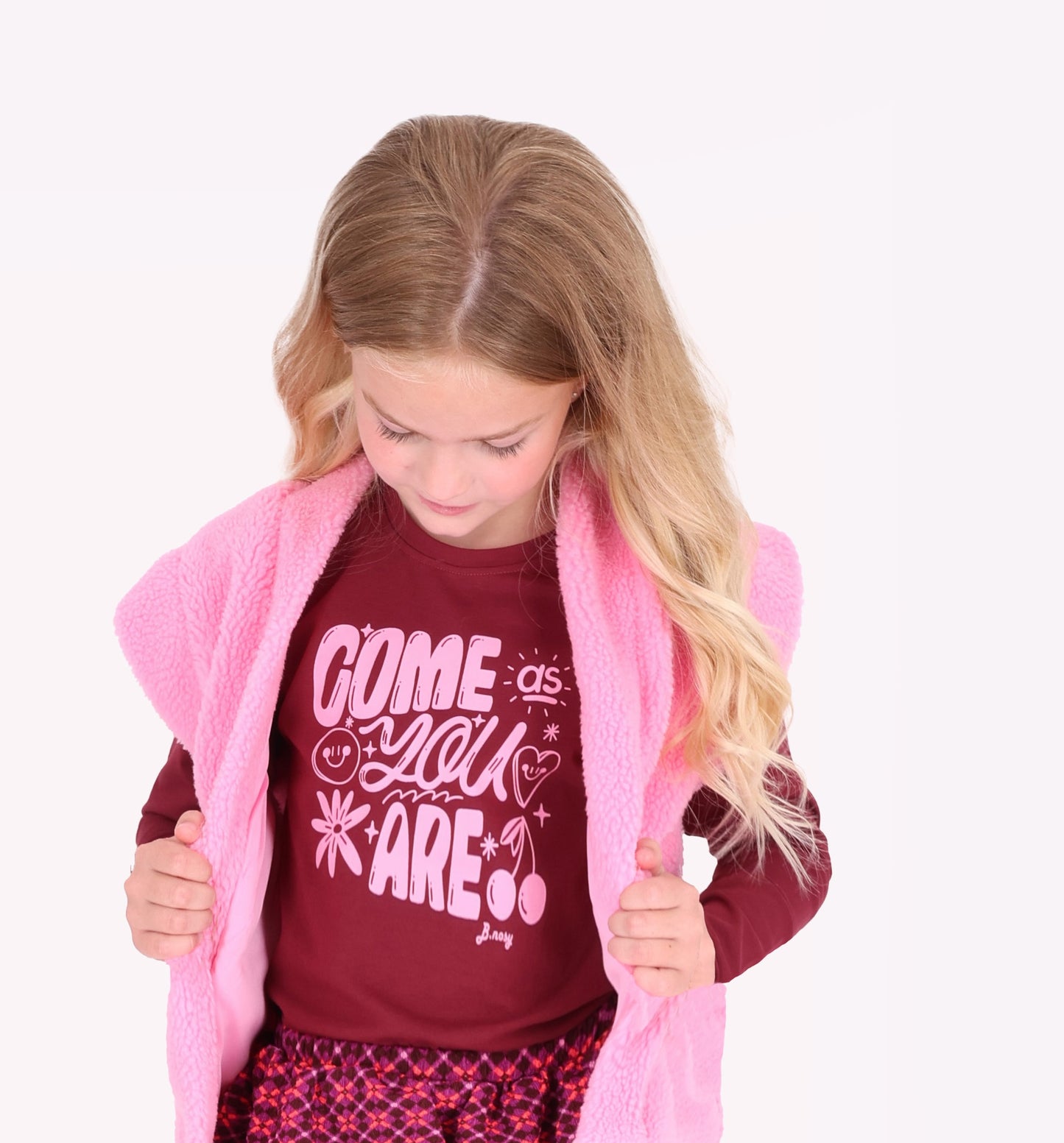 B.Nosy - Gilet sans manche rosebloom Georgie