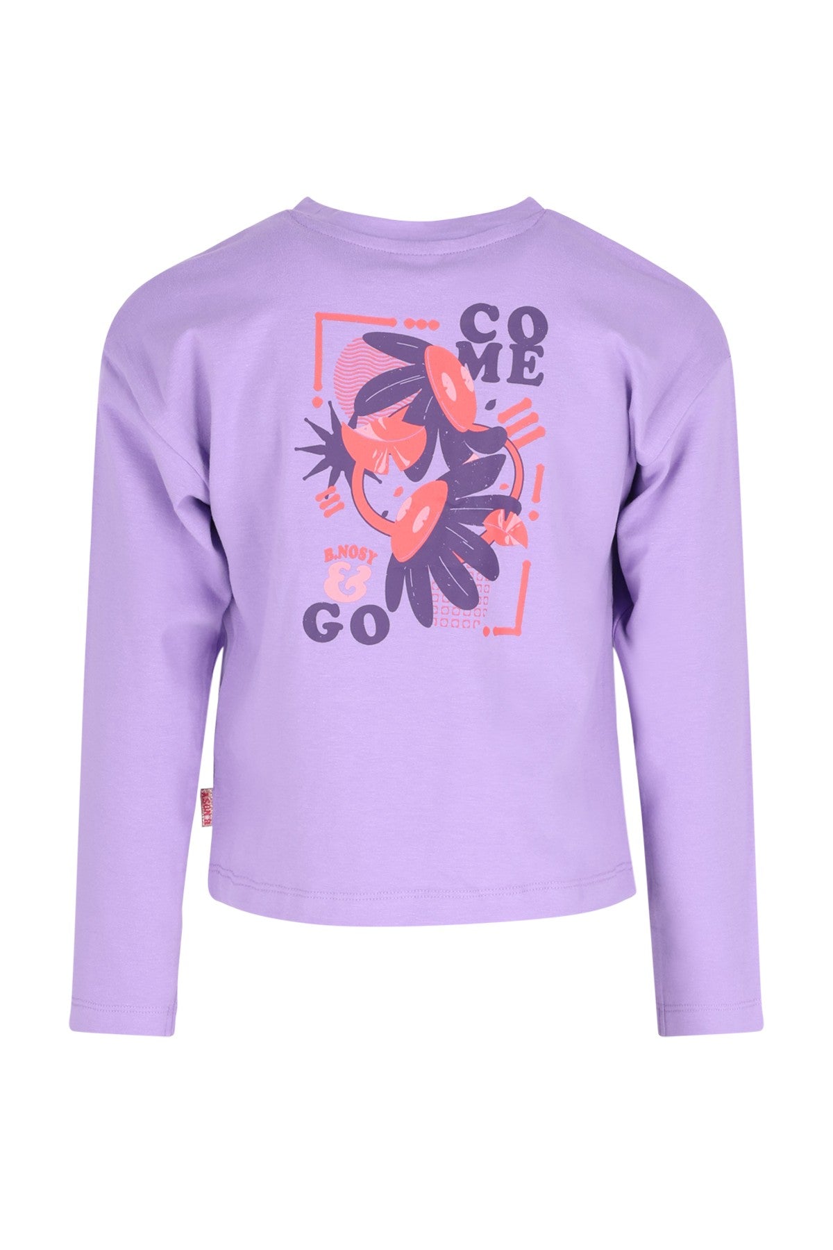 B.Nosy - T-shirt backprint boug lilac Tina ‼️ Livraison retardée chez le fournisseur