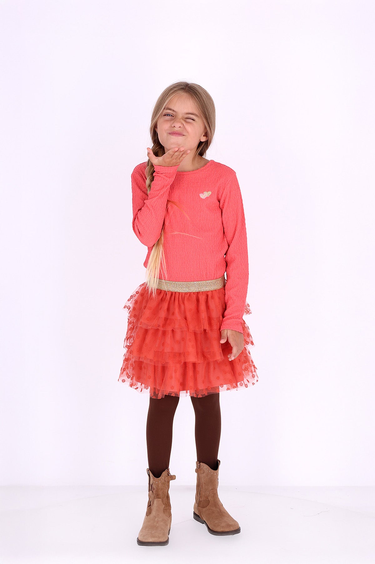 B.Nosy - Geranium Dora Dress