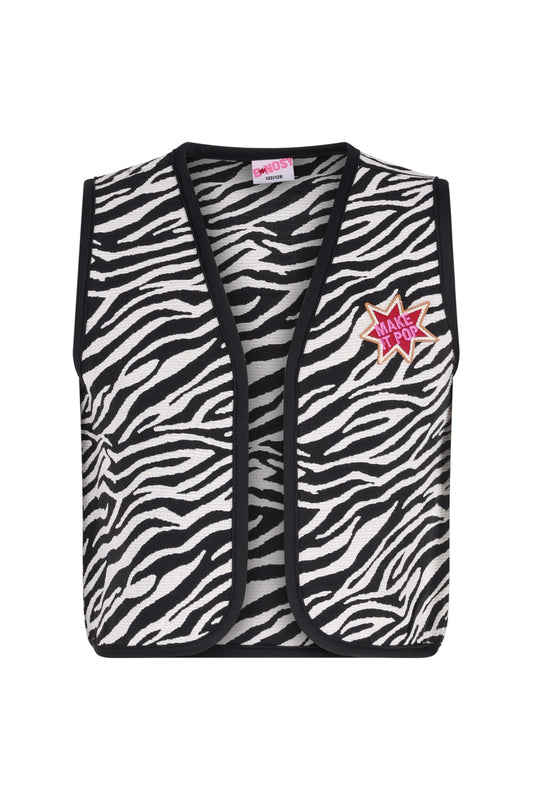 B.Nosy - Gilet sans manche zebra Gina