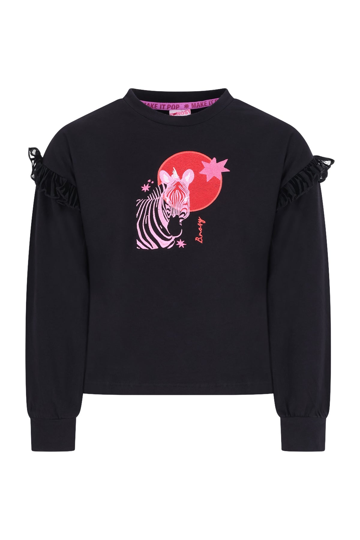 B.Nosy - T-shirt noir Tilsa