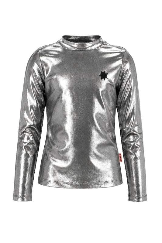 B.Nosy - T-shirt argenté Tully
