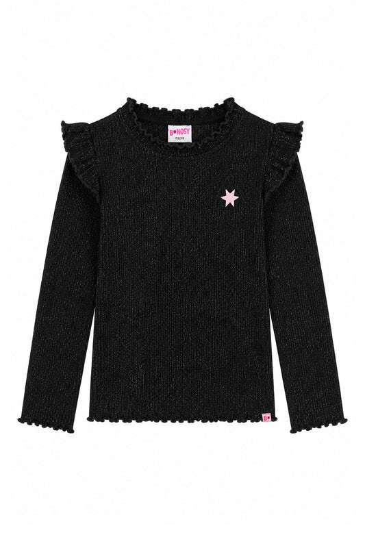 B.Nosy - T-shirt noir Tonya