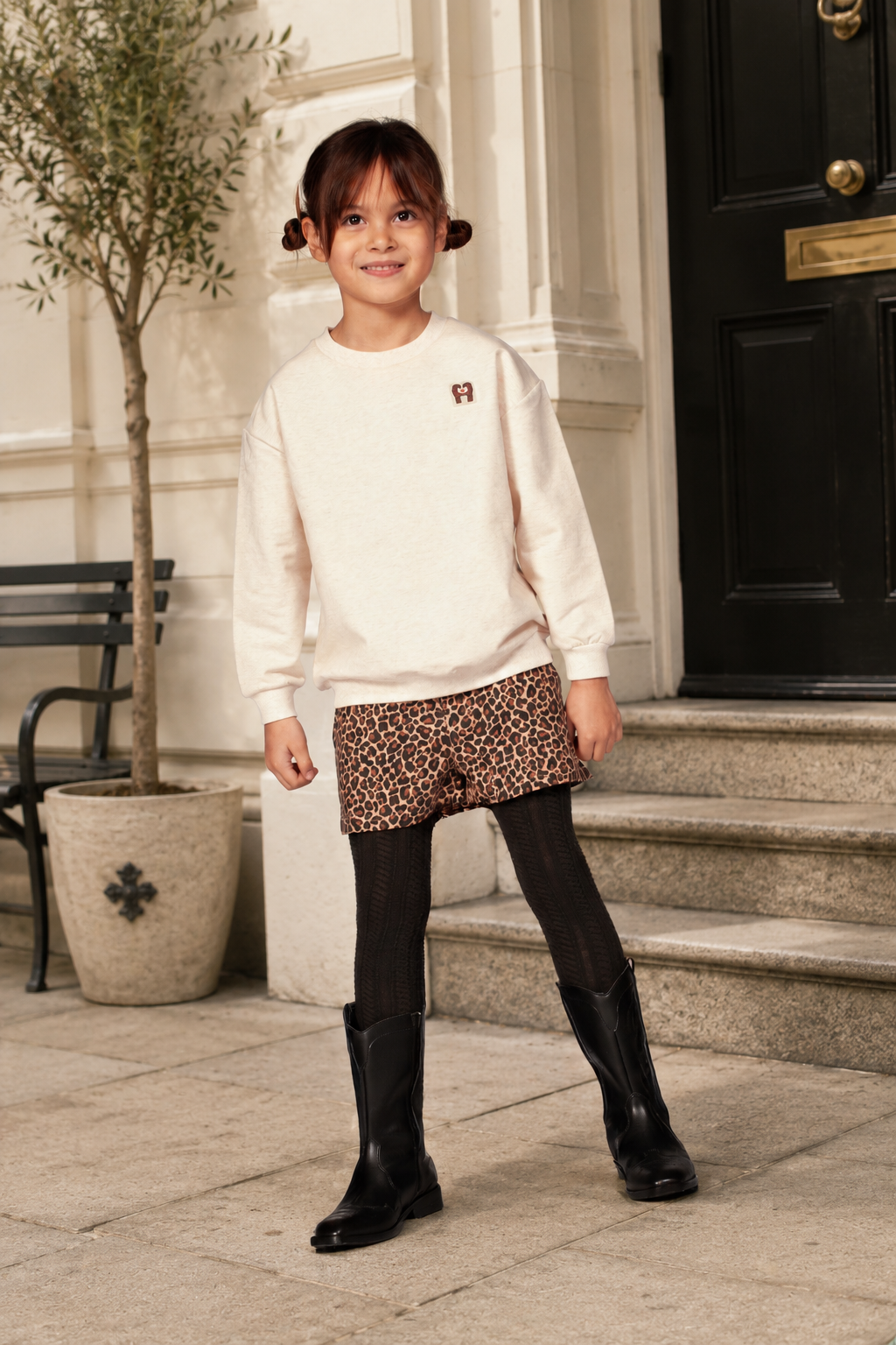Jubel - Sweat offwhite backprint City Chic