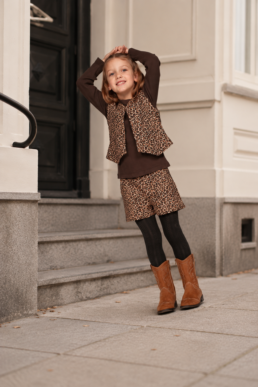 Jubel - Gilet sans manche léopard City Chic ‼️