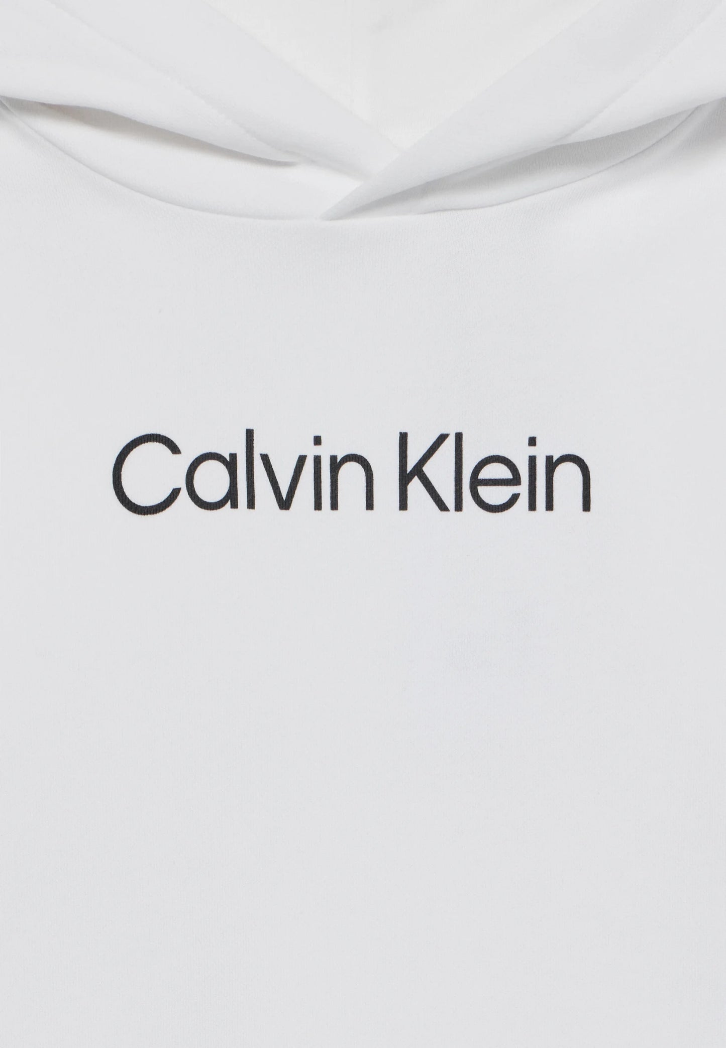 Calvin Klein - Sweat à capuche mixte Bright White