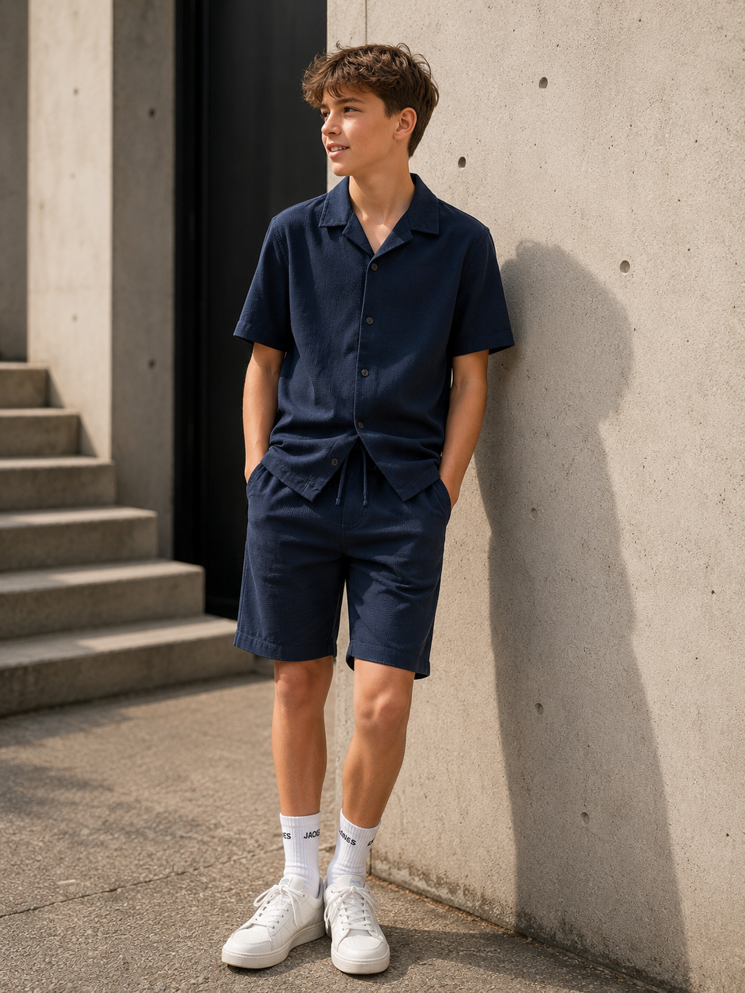 Jack&Jones – Kurzer Marineblazer JPSTJAIDEN
