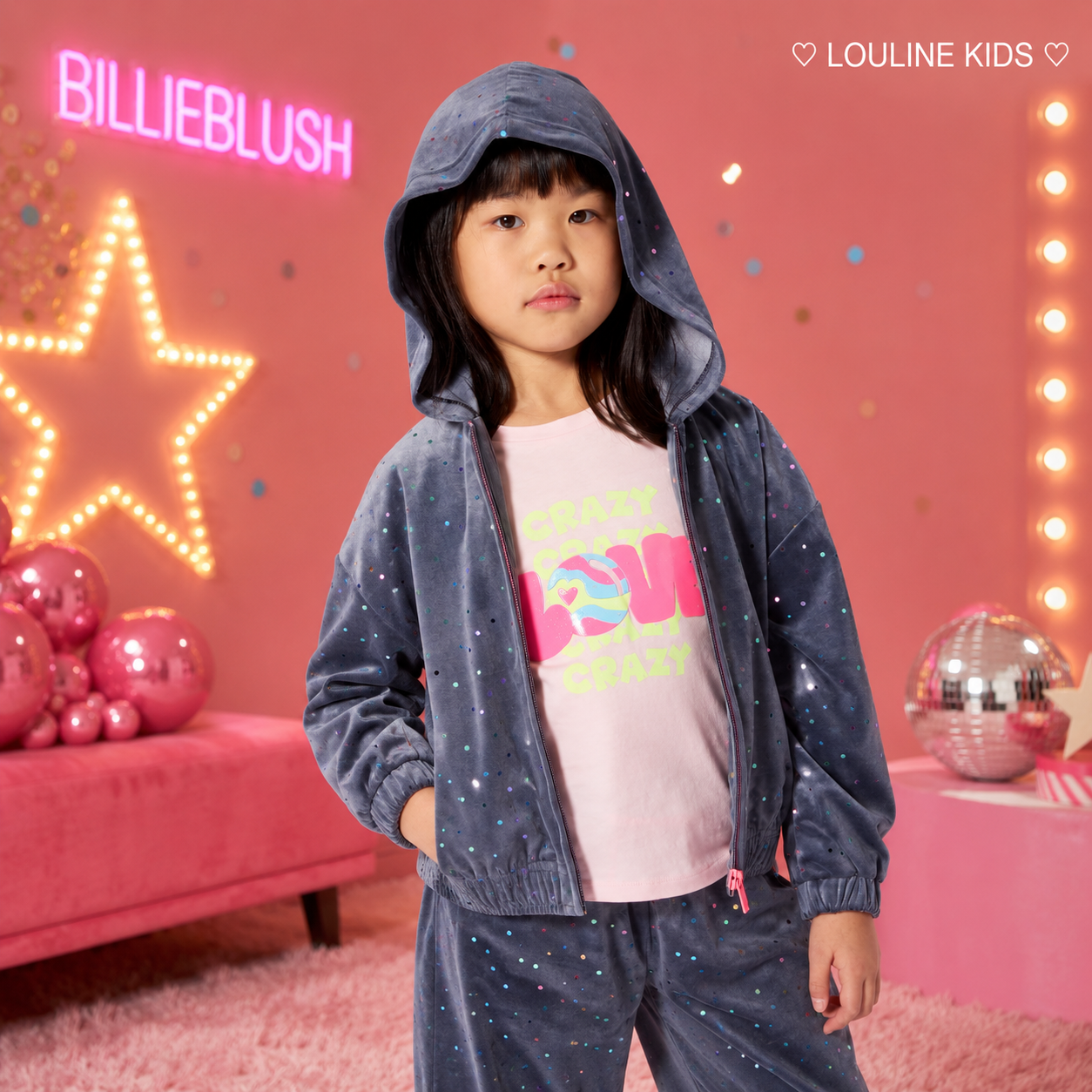 Billieblush - T-shirt malabar crazy love