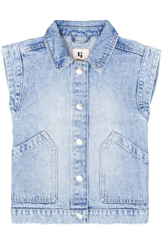 Garcia - Denim ärmellose Jacke