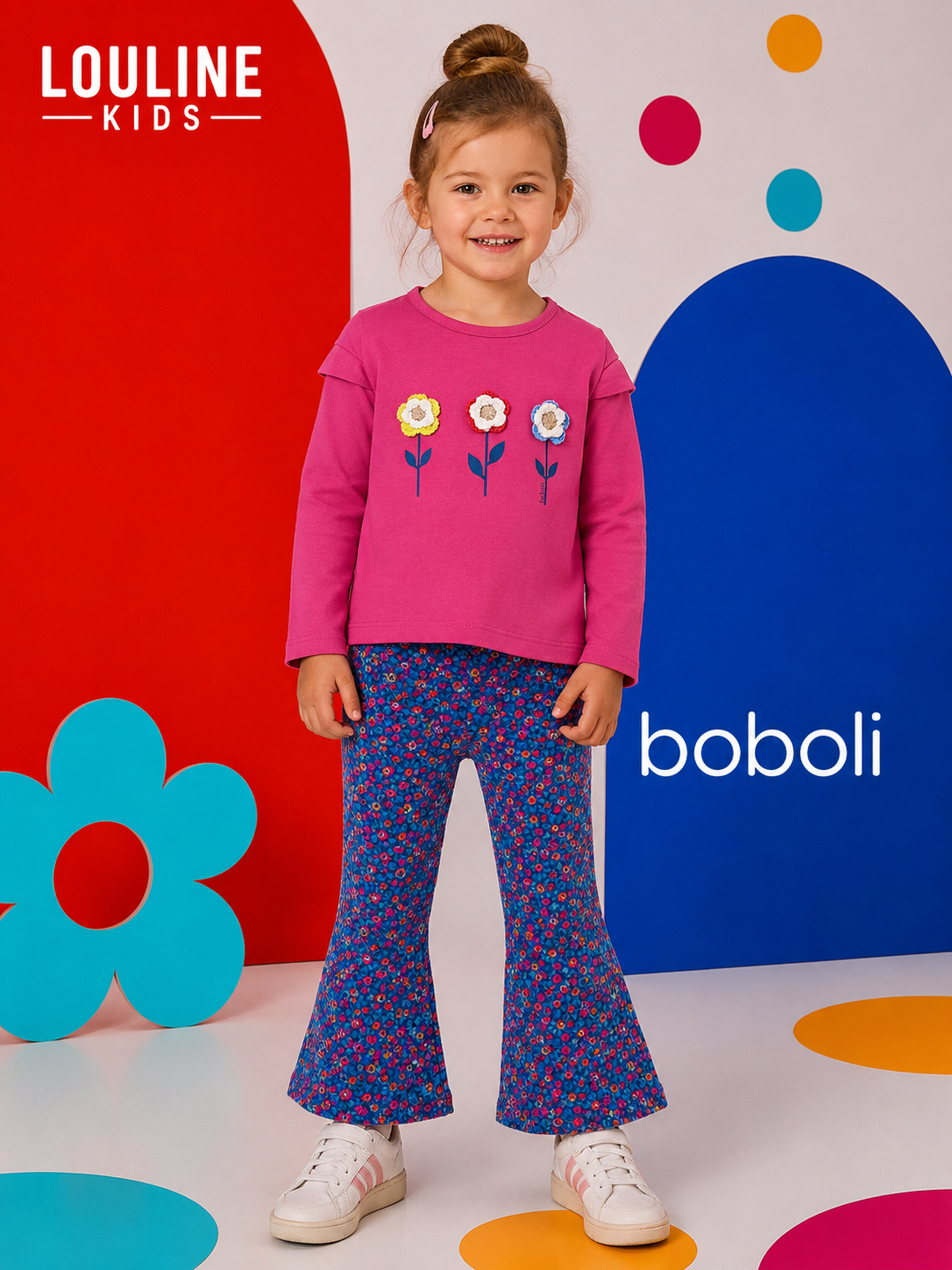 Boboli - Pantalon imprimé FLOWERS
