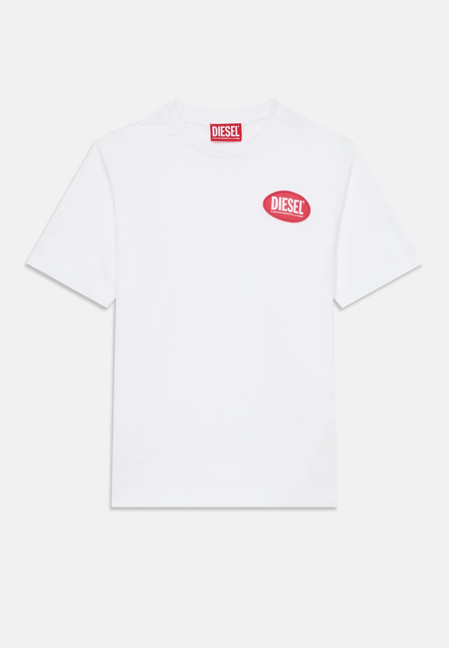 Diesel - T-shirt blanc TPATCH OVER