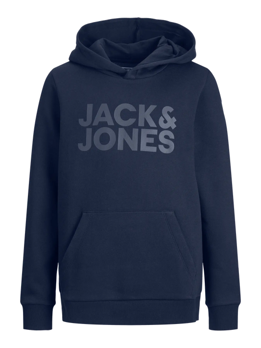 Jack&Jones - Sweat à capuche navy blazer JCOCORP