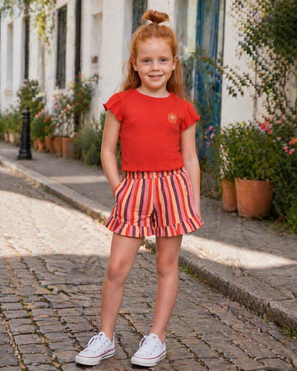 Jubel - Salsa Sunset gevoerde short