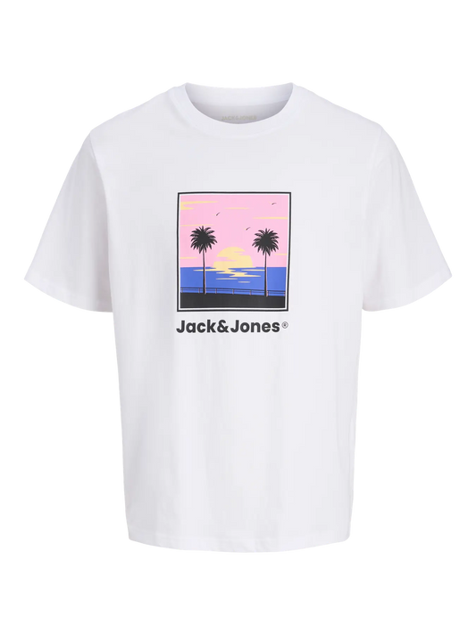 Jack&Jones - T-shirt blanc JJPERRY
