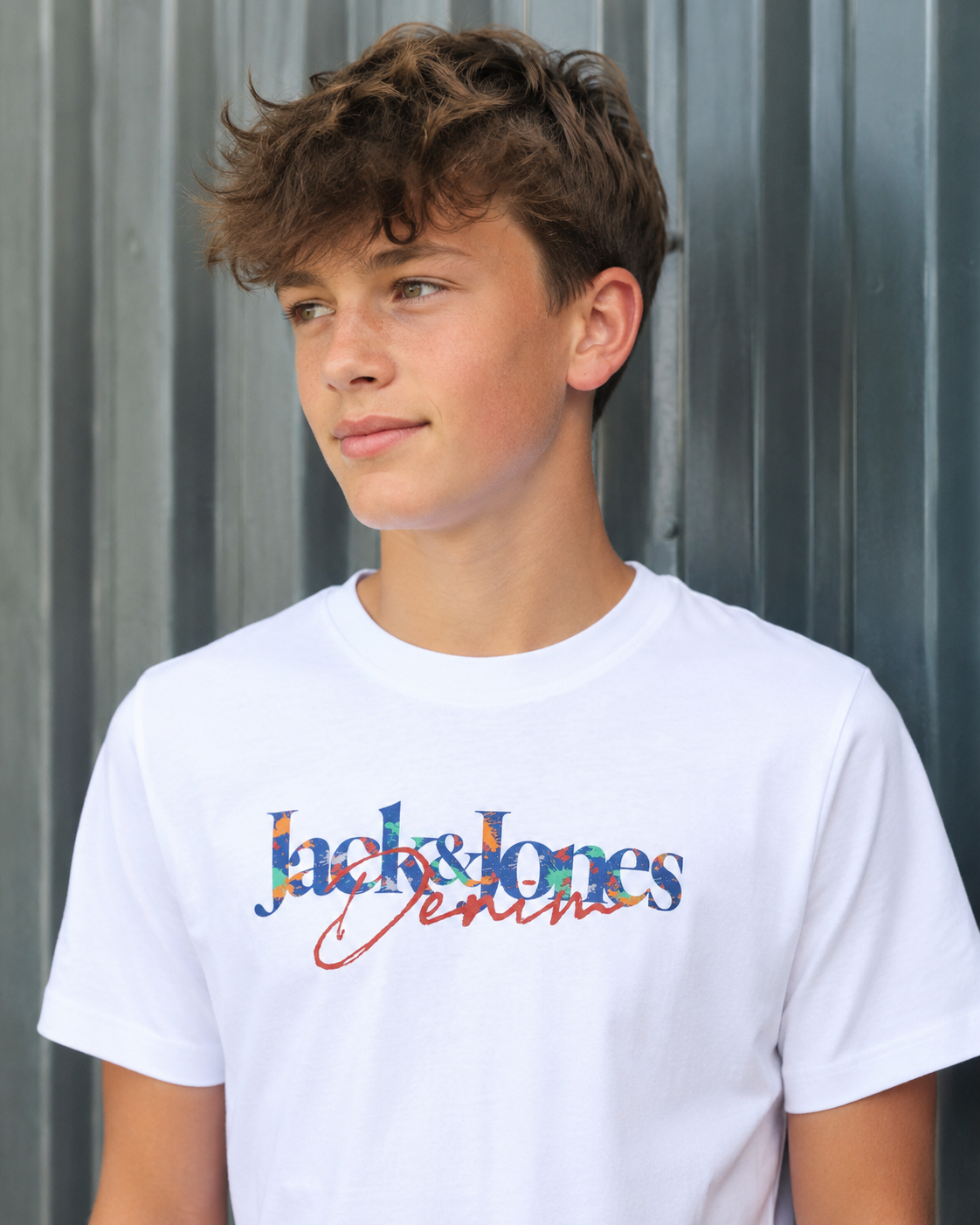 Jack & Jones – JJTOM weißes T-Shirt