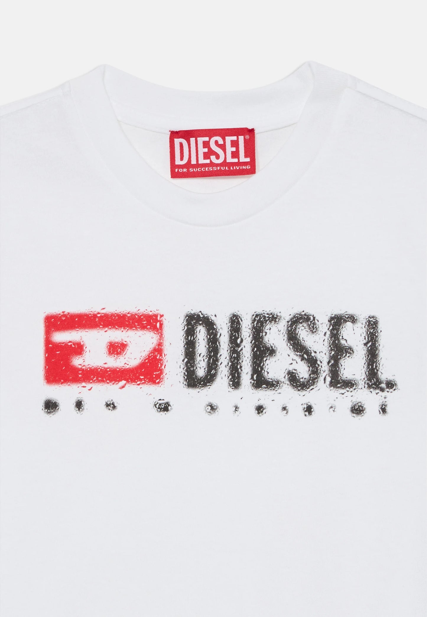 Diesel - T-shirt blanc TADJUSTK