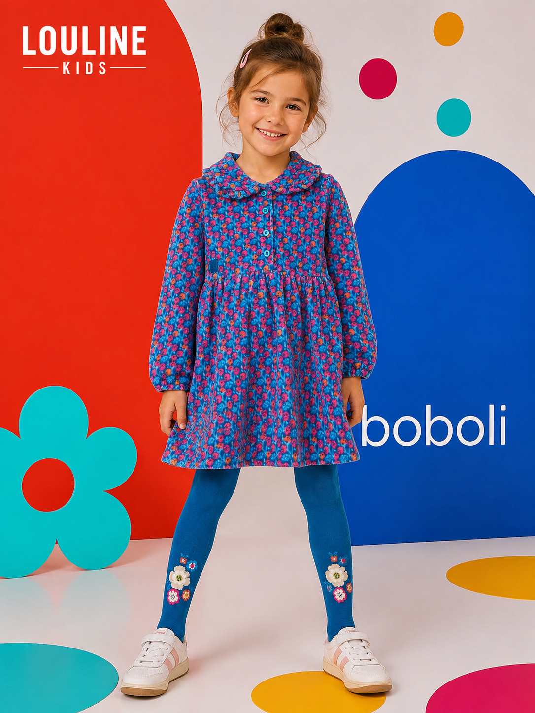 Boboli - Robe imprimée FLOWERS