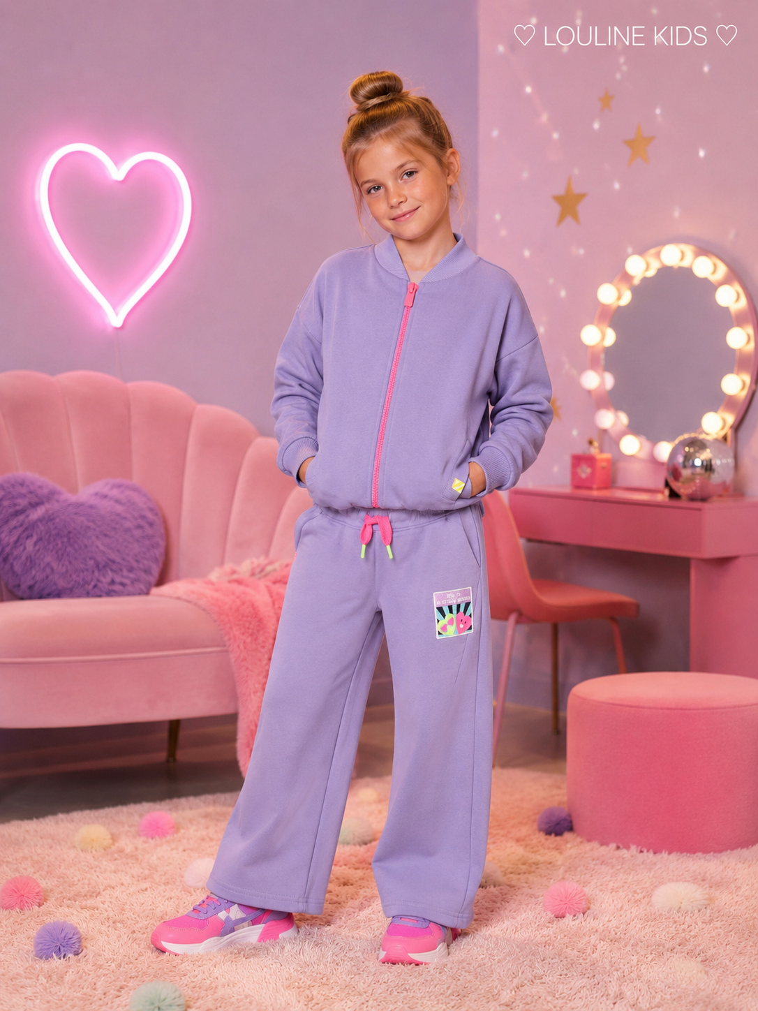 Billieblush - Pantalon de jogging lilas