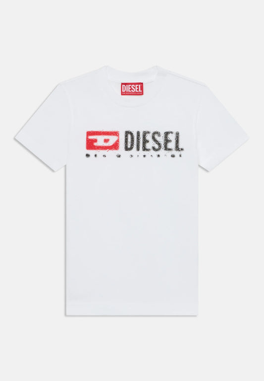 Diesel - tadjustk white t -shirt